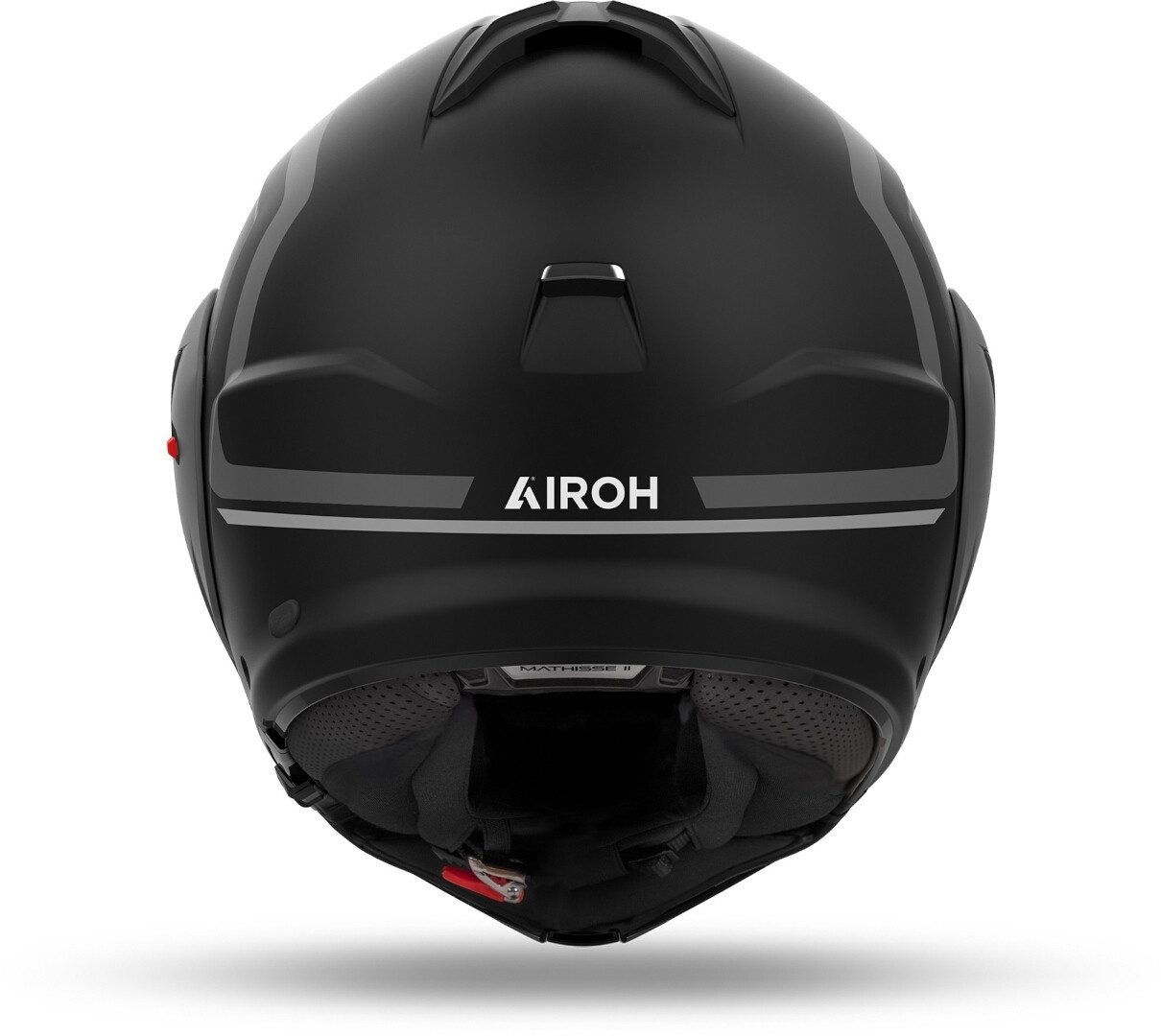 Airoh Motorradhelm Mathisse II Genius Klapphelm, vorbereitet für Kommunikationssystem,integriertes Sonnenvisier