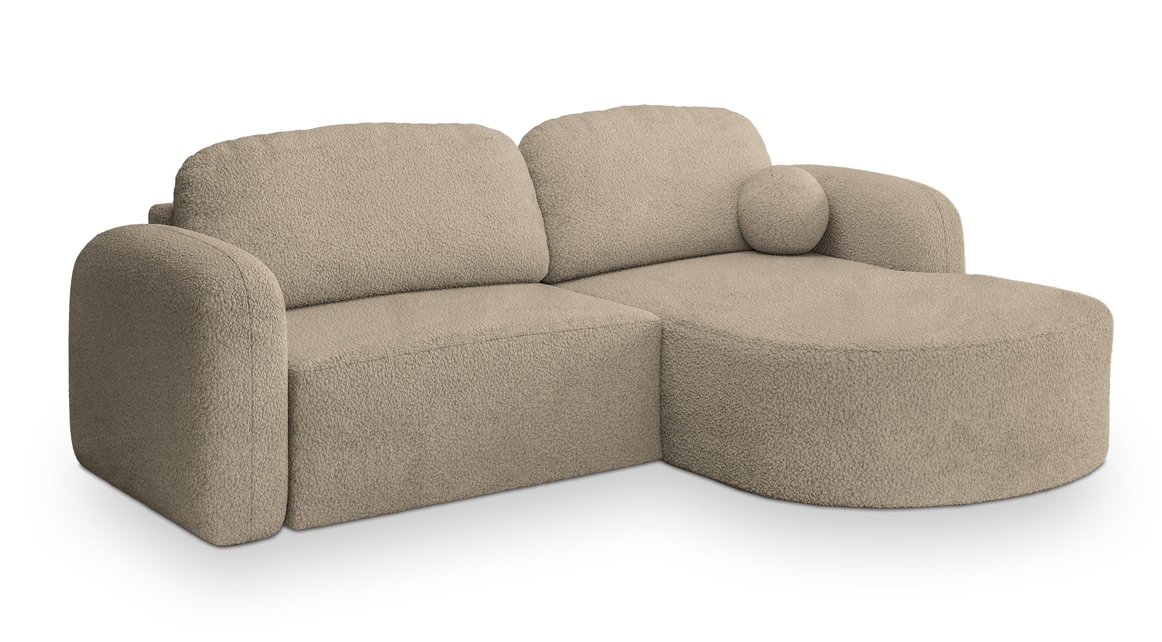 Masseno Ecksofa AMILIA mit Schlaffunktion L-Form, günstig online kaufen
