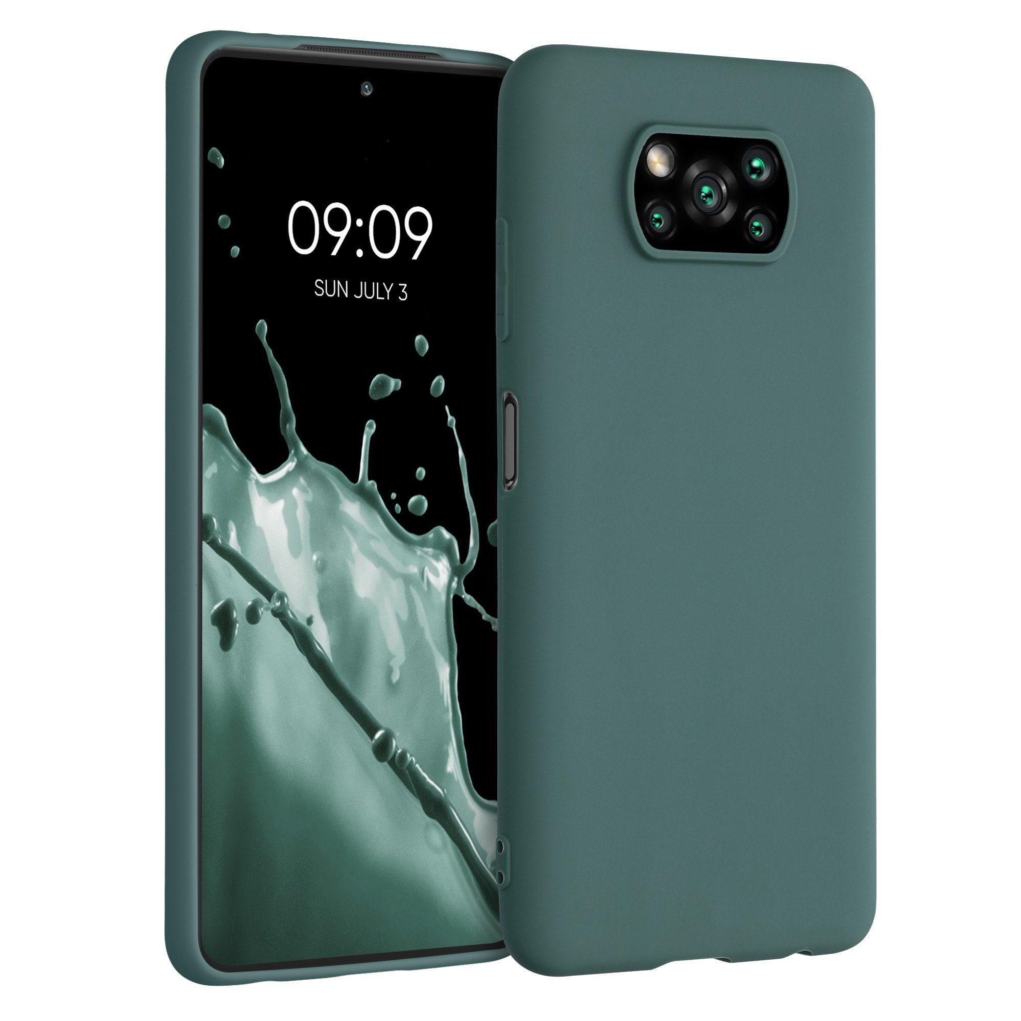 kwmobile Handyhülle Hülle für Xiaomi Poco X3 NFC / Poco X3 Pro, Hülle Silikon - Soft Handyhülle - Handy Case Cover