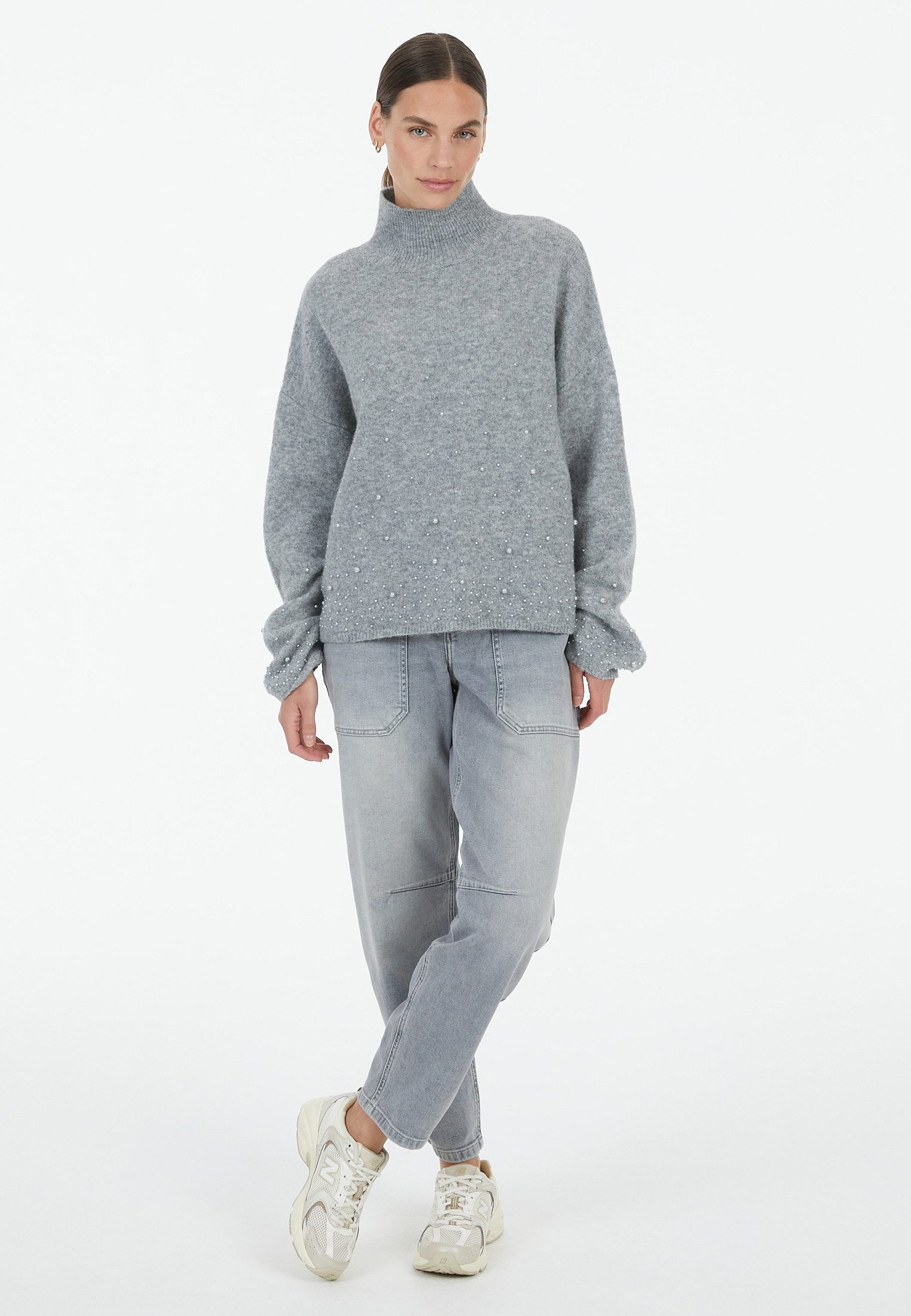 MARC AUREL Stehkragenpullover günstig online kaufen
