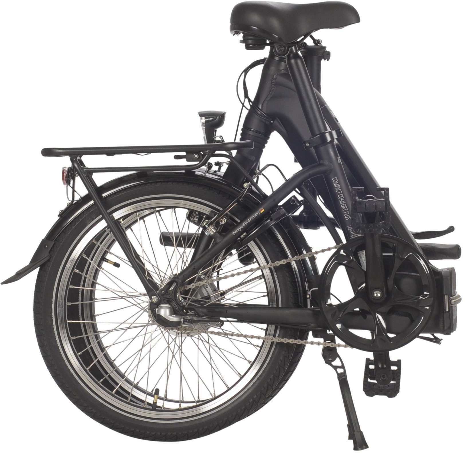 Compact (mit SAXONETTE 3 E-Bike Akku-Ladegerät) 360 Nabenschaltung, Comfort Plus, Gang, Frontmotor, Akku, Wh