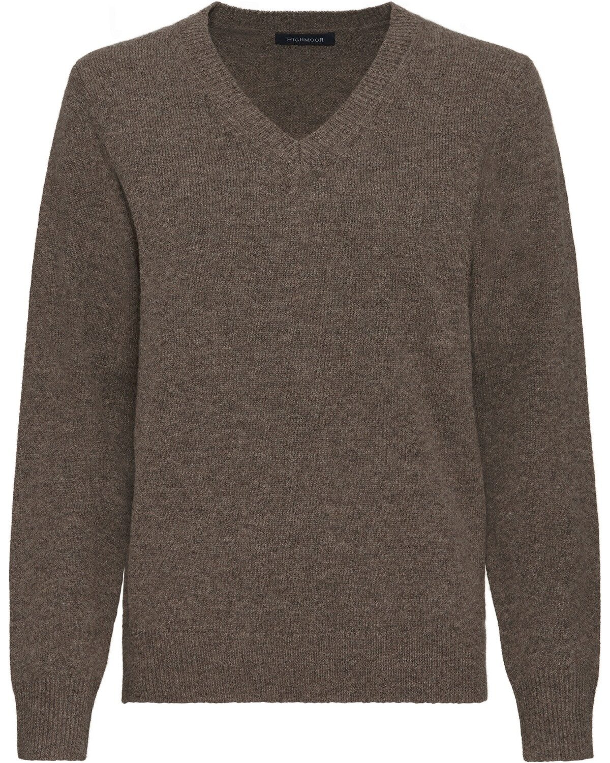 Highmoor Strickpullover V-Pullover aus Lambswool