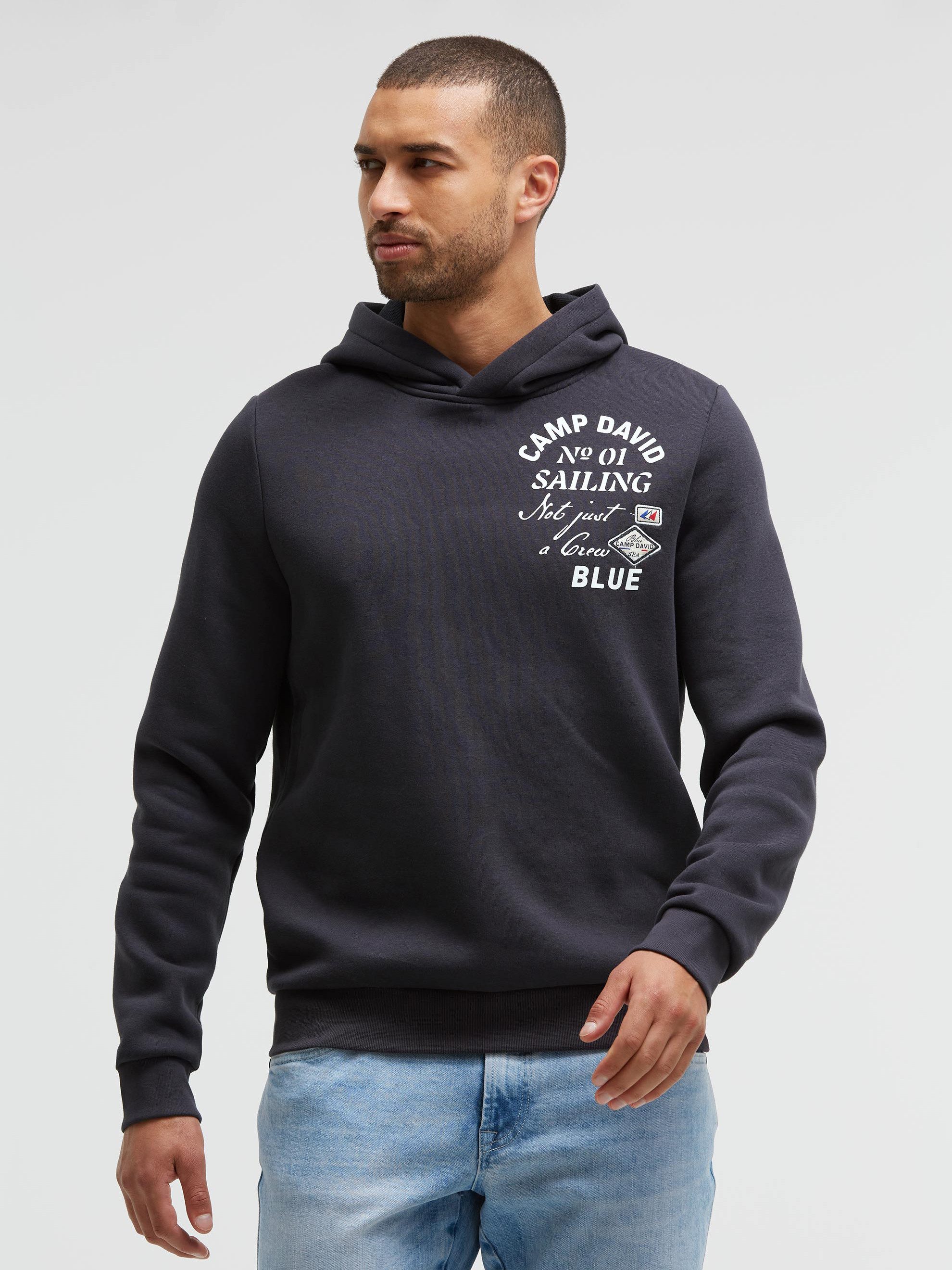 CAMP DAVID Kapuzensweatshirt mit Artwork