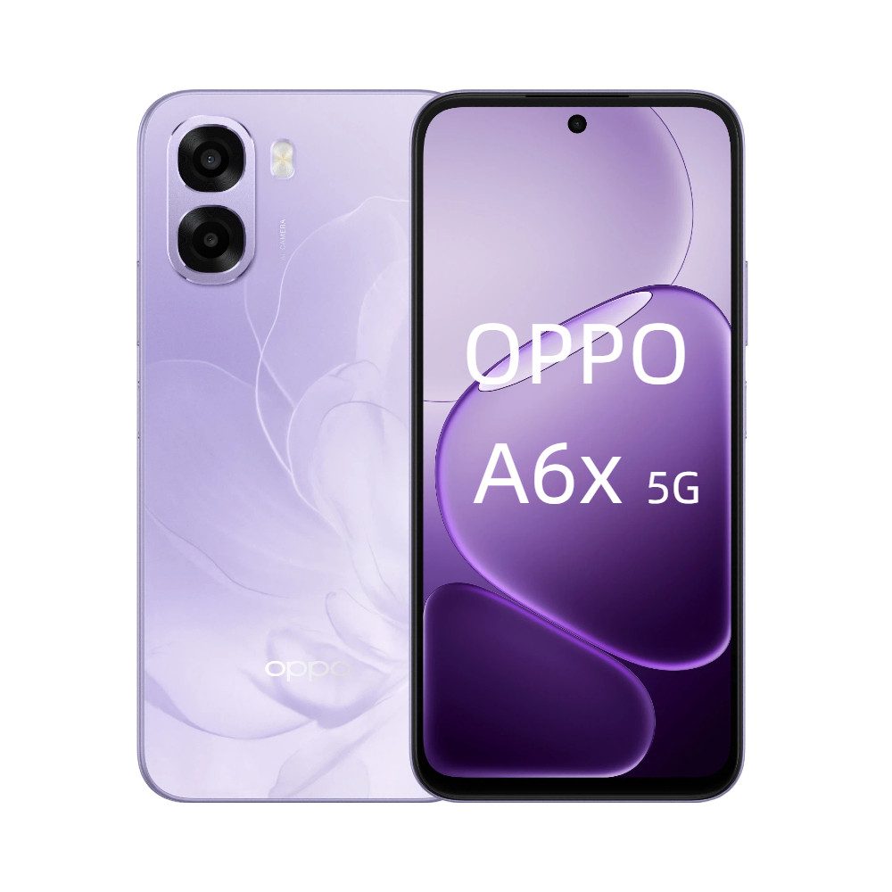 Oppo OPPO A6x 5G 6GB +256GB Smartphone (6.75 Zoll, 256 GB Speicherplatz, 50 MP Kamera)