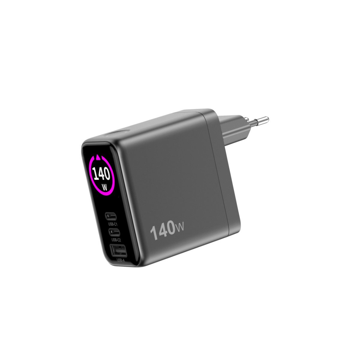 Sitecom 140W GaN Ladegerät mit 2x USB C 1x USB und Power Delivery USB-Ladegerät