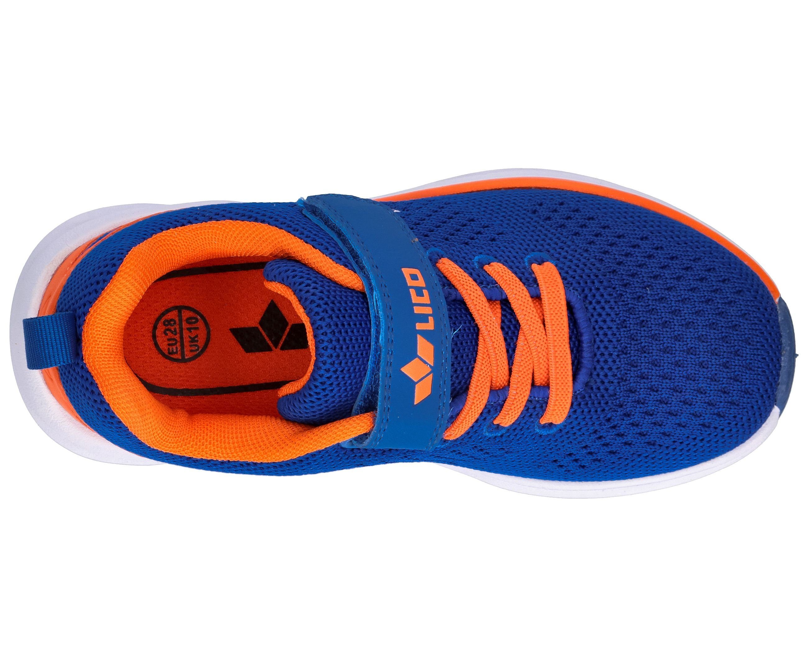 VS blau/orange Lico Sneaker Freizeitschuh Marin