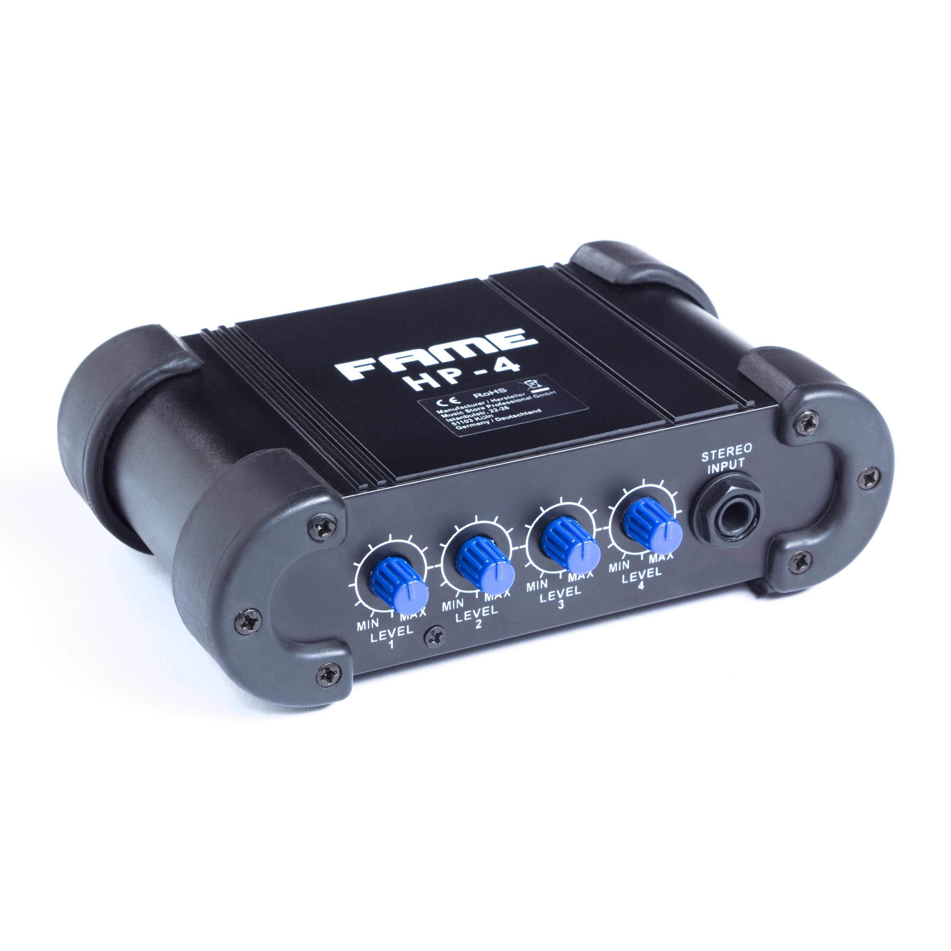 FAME Kopfhörerverstärker (Audio HP-4, Kopfhörerverstärker, Studio Monitoring)