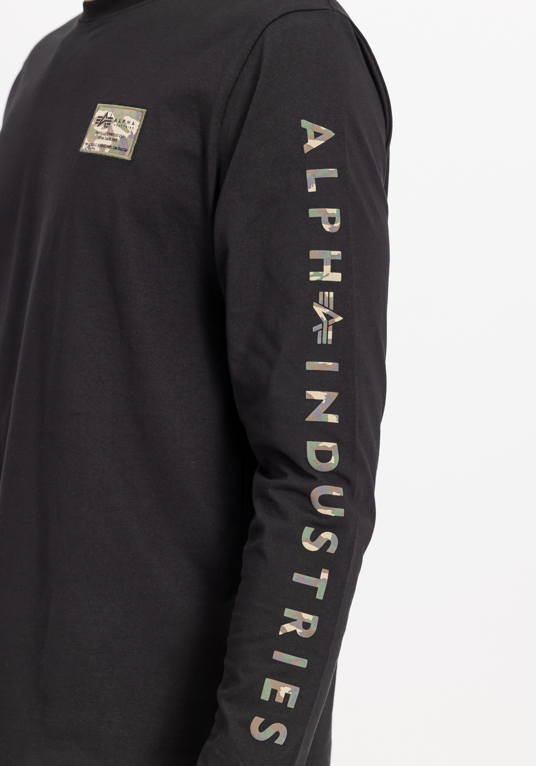 Alpha Industries Longsleeve Camo Sleeve Longsleeve