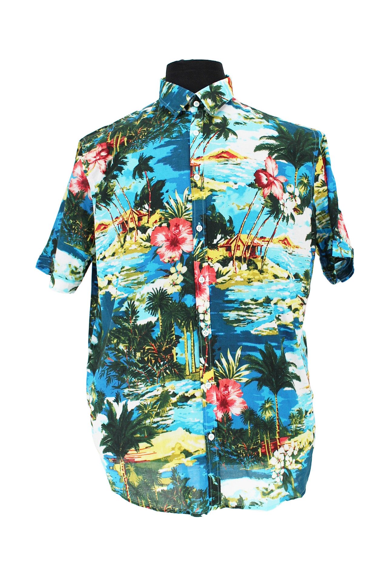 Tom RUSBORG Kurzarmhemd Buntes Hemd 1/2 Bermuda günstig online kaufen