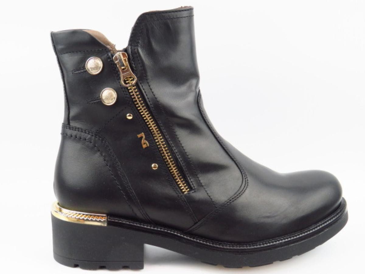 Guanto nero Stiefelette