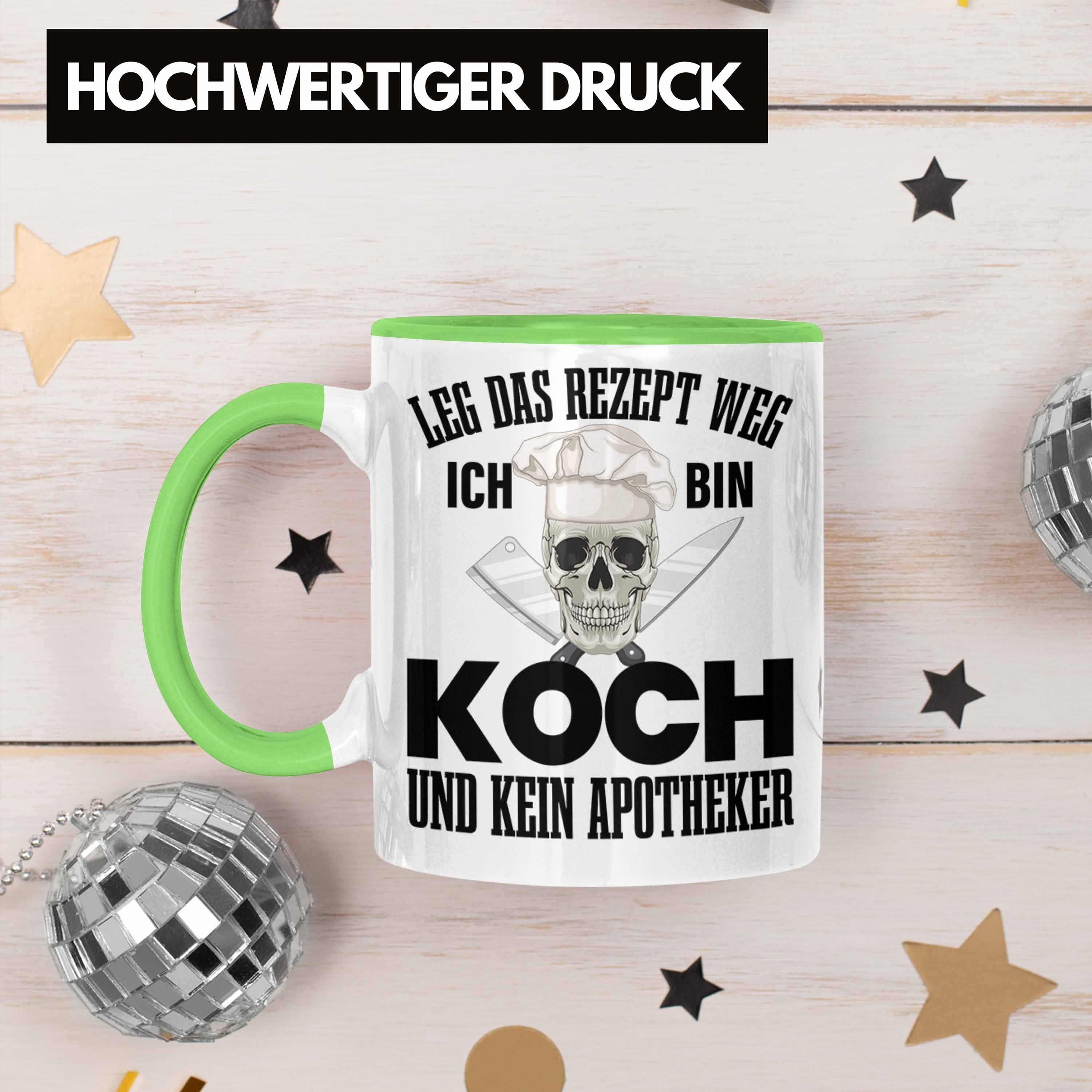 Lustig - Männer Geschenke für Tasse Grün Geschenk Koch Trendation Trendation Frauen Tasse Köchin Geschenkidee Koch