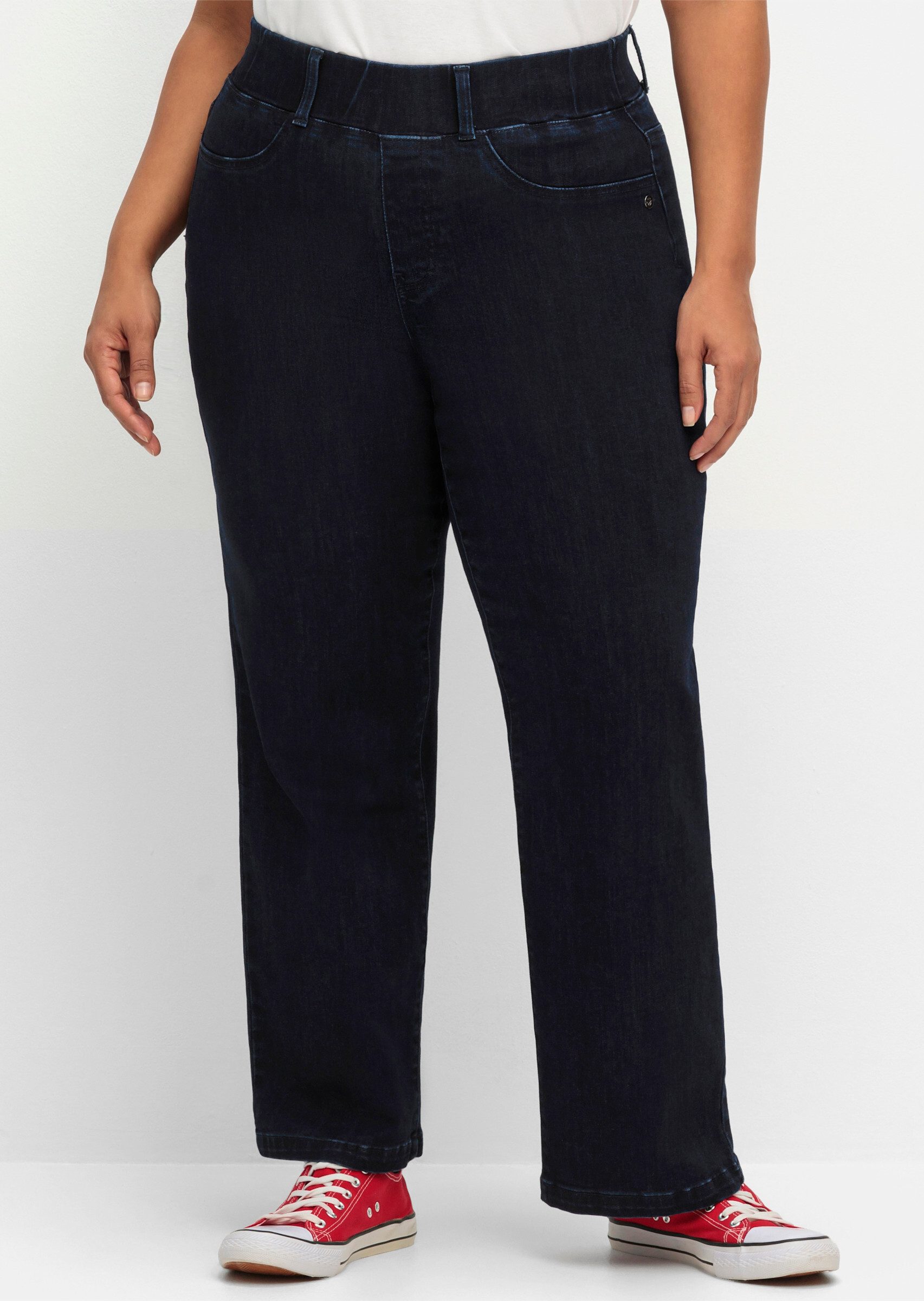 Sheego Bequeme Jeans Schlupfjeans günstig online kaufen