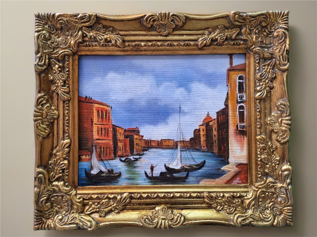 JVmoebel Gemälde Handgemalte abstrakte Kunst Original mit Ölfarben auf Leinwand Sofort, (1 St), Made in Europa