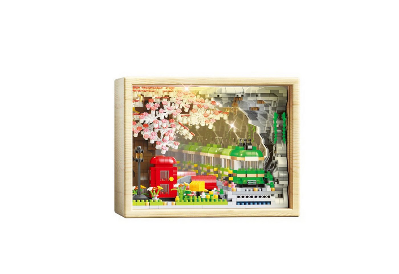 Balody B-16359 - Zug Diorama (Balody) Spielbausteine