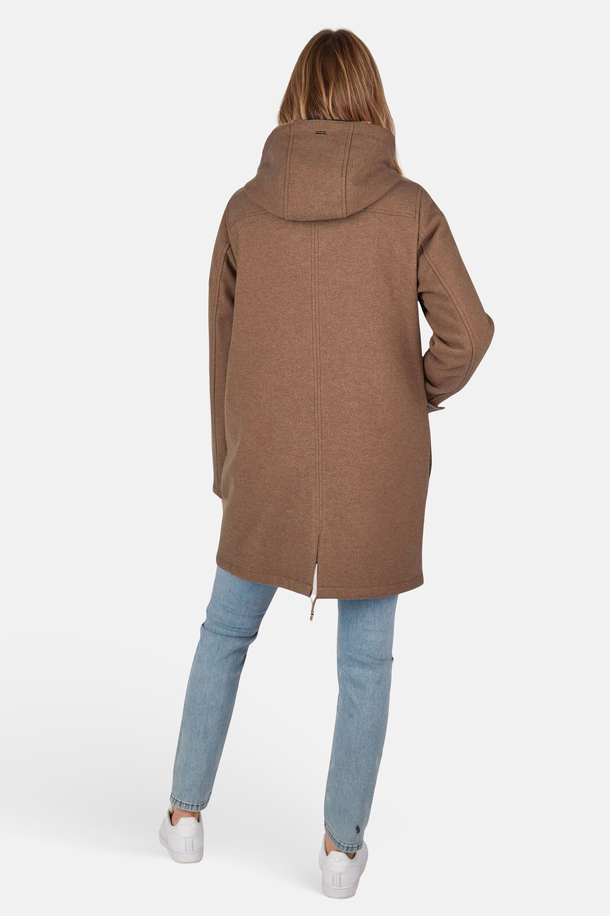 White Label Parka gerade geschnitten