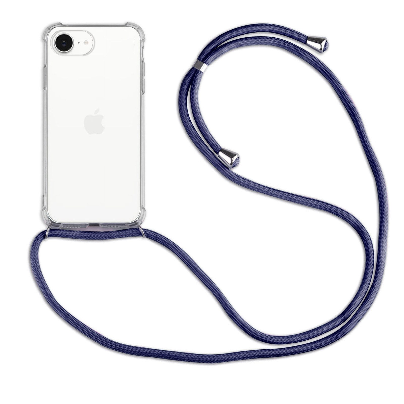 betterfon Handykette für Apple iPhone 16/ Pro/ Pro Max/ Plus Handyhülle mit Band & Kordel, Hände frei – mit Silikonhülle & Schnur für flexiblen Alltag