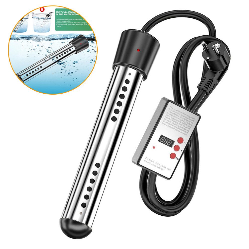 QUBEBU Küchenarmatur Durchlauferhitzer Elektrischer Edelstahl-Durchlauferhi günstig online kaufen
