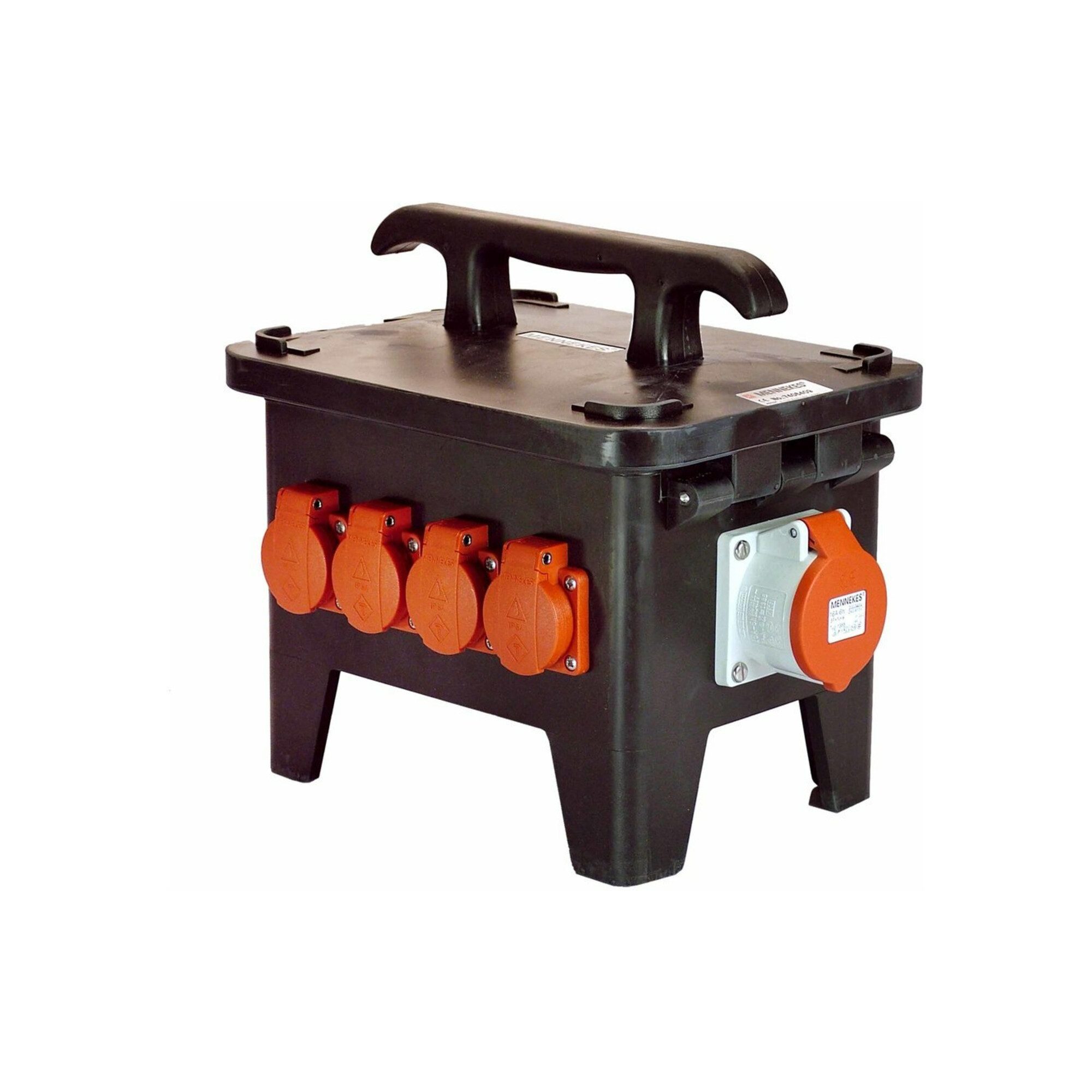 as - Schwabe Kabelbox as-Schwabe Baustellen-Stromverteiler M1 400V aus Vollgummi