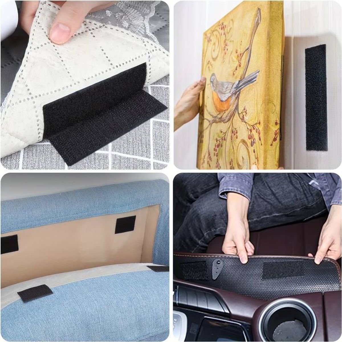 König Design Klettband Set Hakenband + Flauschband selbstklebend extra star günstig online kaufen