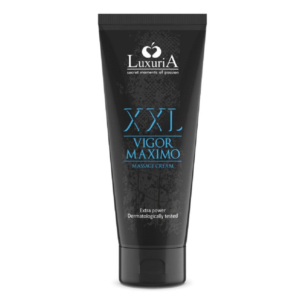 LUXURIA Stimulationsgel Vigor Maximo XXL, Tube mit 75ml, 1-tlg., stimulierende Massagecreme für den Penis