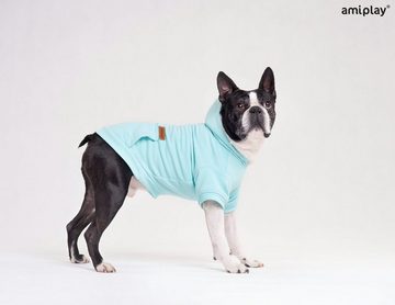 amiplay Hundekleid Hundesweatshirt mit Kapuze Sportlich für den Modischen Vierbeiner, Hundesweatshirt mit Kapuze TEXAS