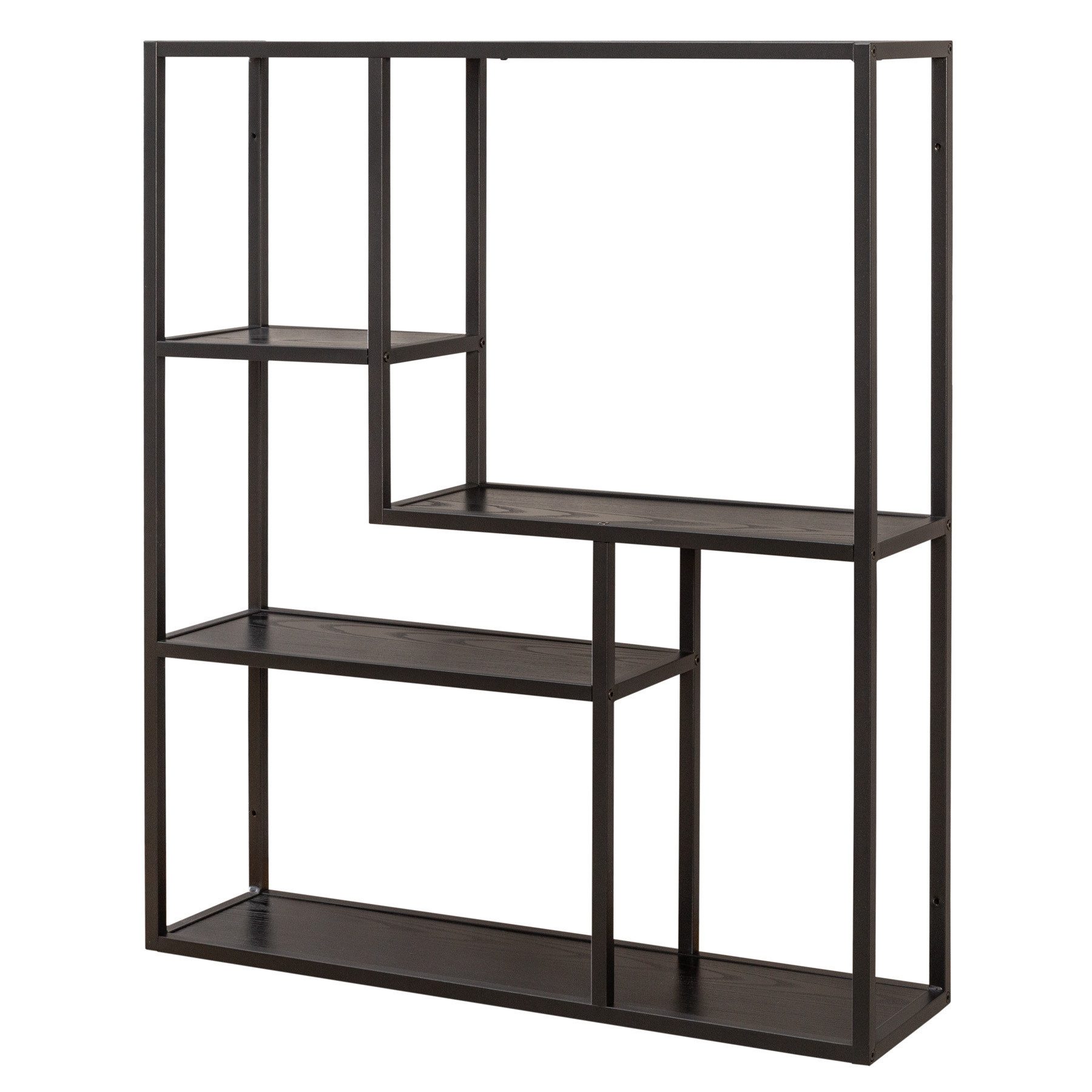 riess-ambiente Wandregal SLIM LINE 95cm schwarz, Einzelartikel 1-tlg., Wohn günstig online kaufen