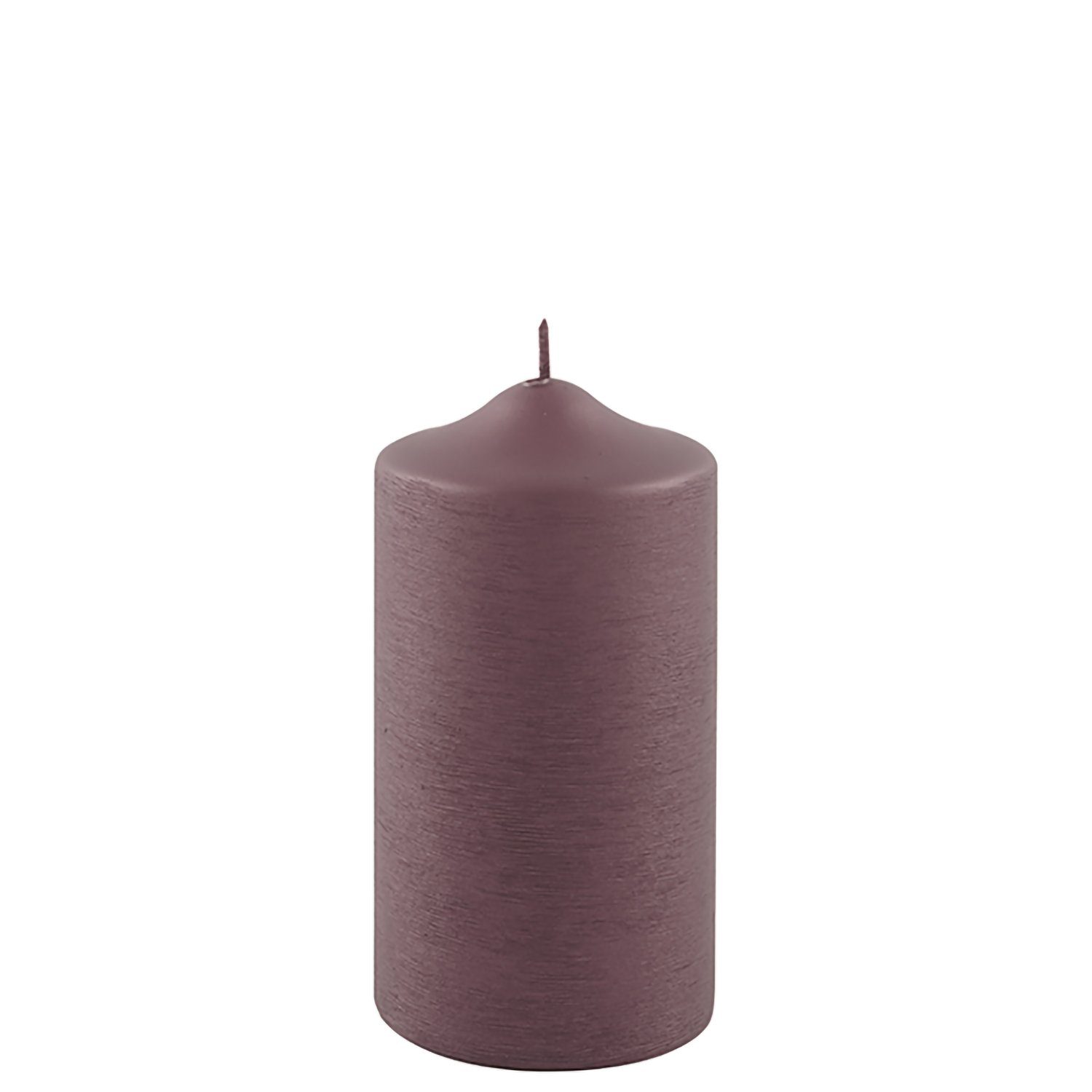 Fink Adventskerze FINK Stumpenkerze Candle - bordeaux - H. 15cm x B. 8cm (1 günstig online kaufen
