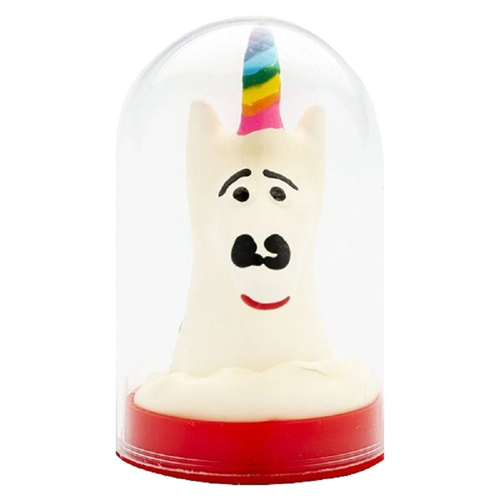 ERCO Kondome Scherzkondom mit Tierfigur Einhorn, mit Regenbogen Horn und Mähne, 1 St., handbemalter Scherzartikel