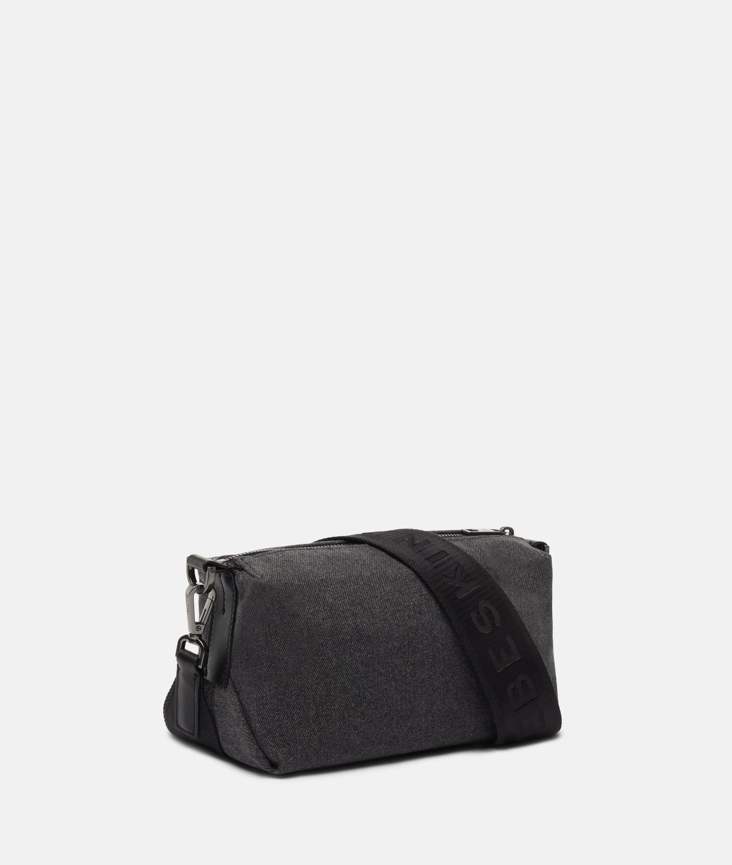 Liebeskind Berlin Umhängetasche Denim Elvira Camera-Bag S, Handliche Umhängetasche aus Denim