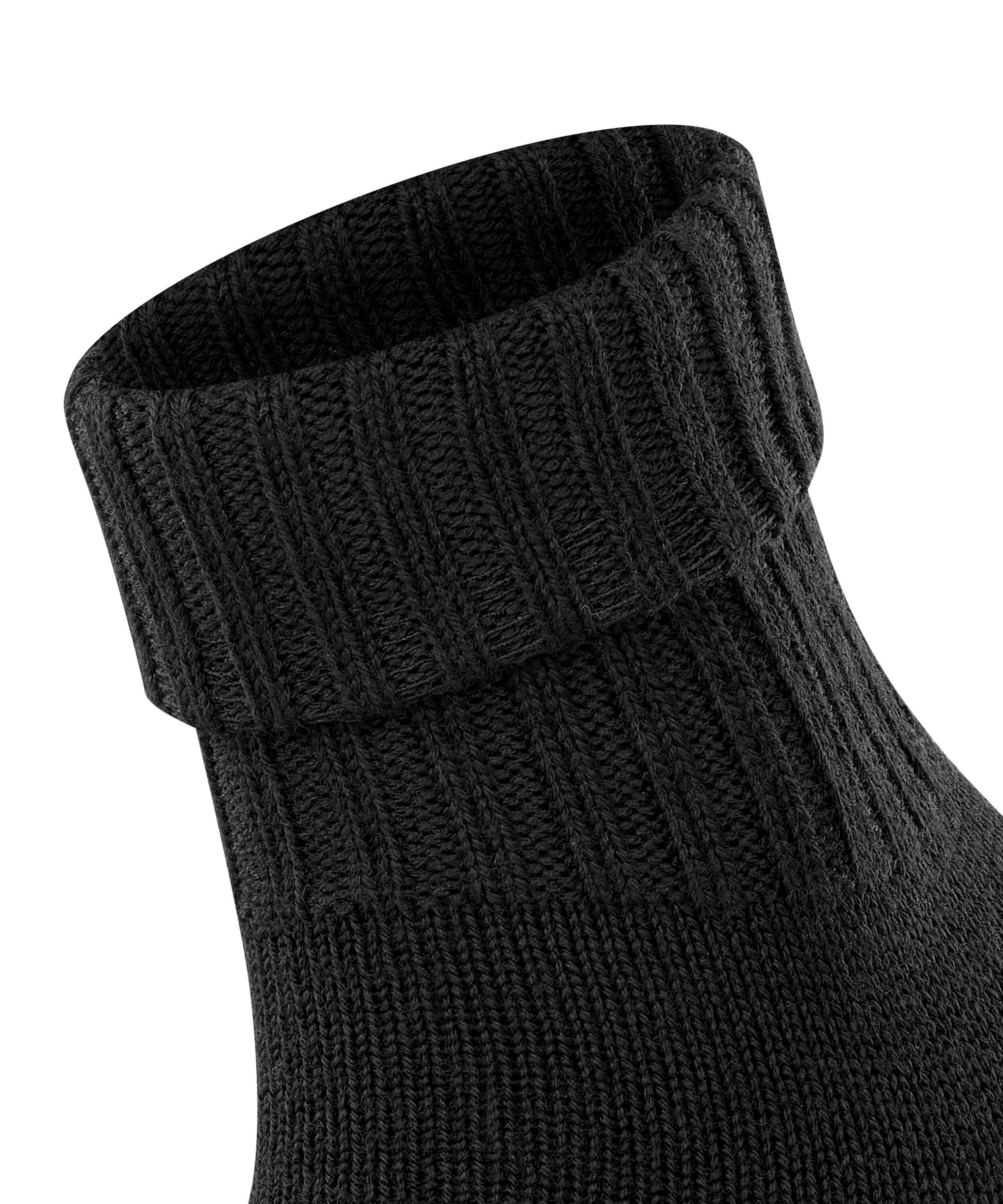 Socken (3000) black (1-Paar) Plymouth Burlington