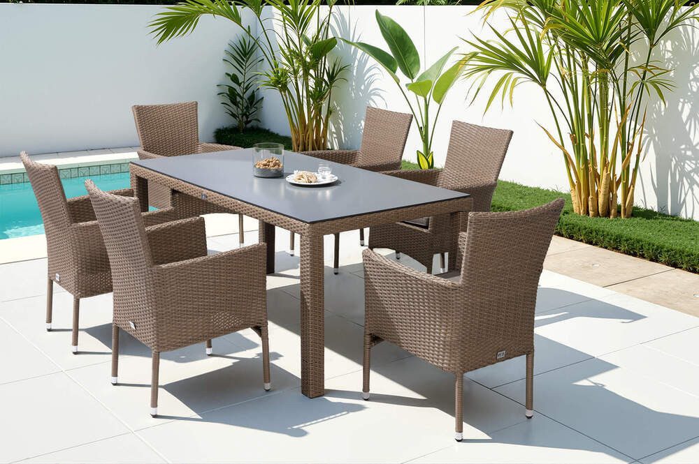 OUTFLEXX Garten-Essgruppe Rabida