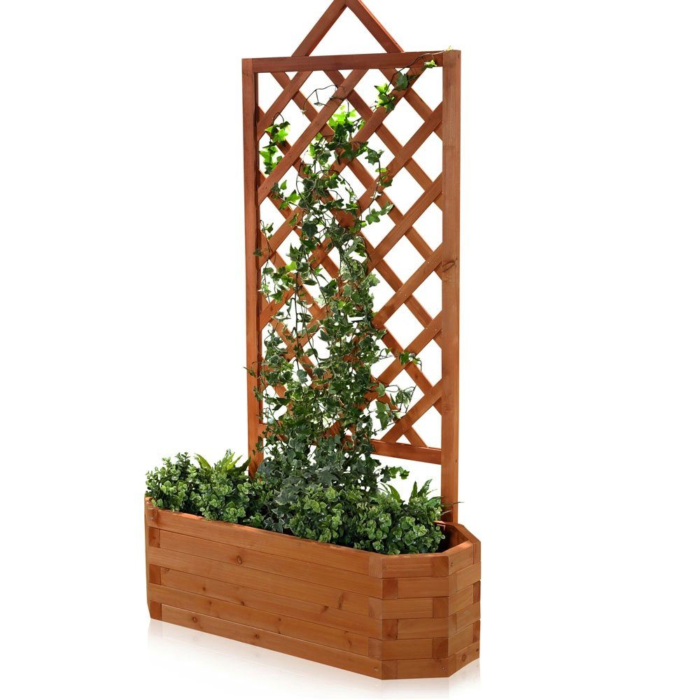 Feel2Home Rosenbogen Spalier mit Blumenkasten Rankgitter günstig online kaufen