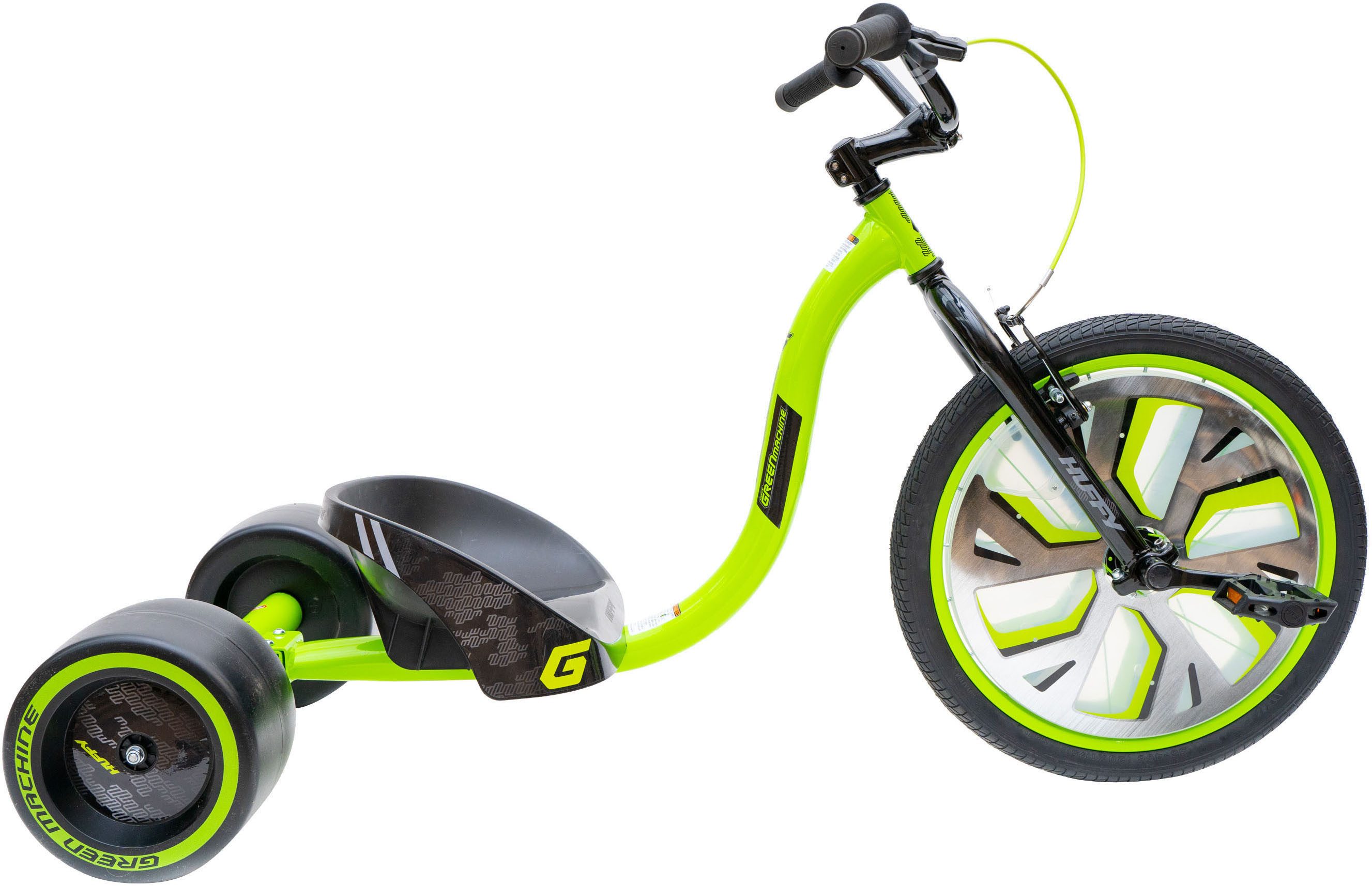 Huffy Tretfahrzeug Green Machine Slider zum Aufsitzen 20-Zoll; Trike