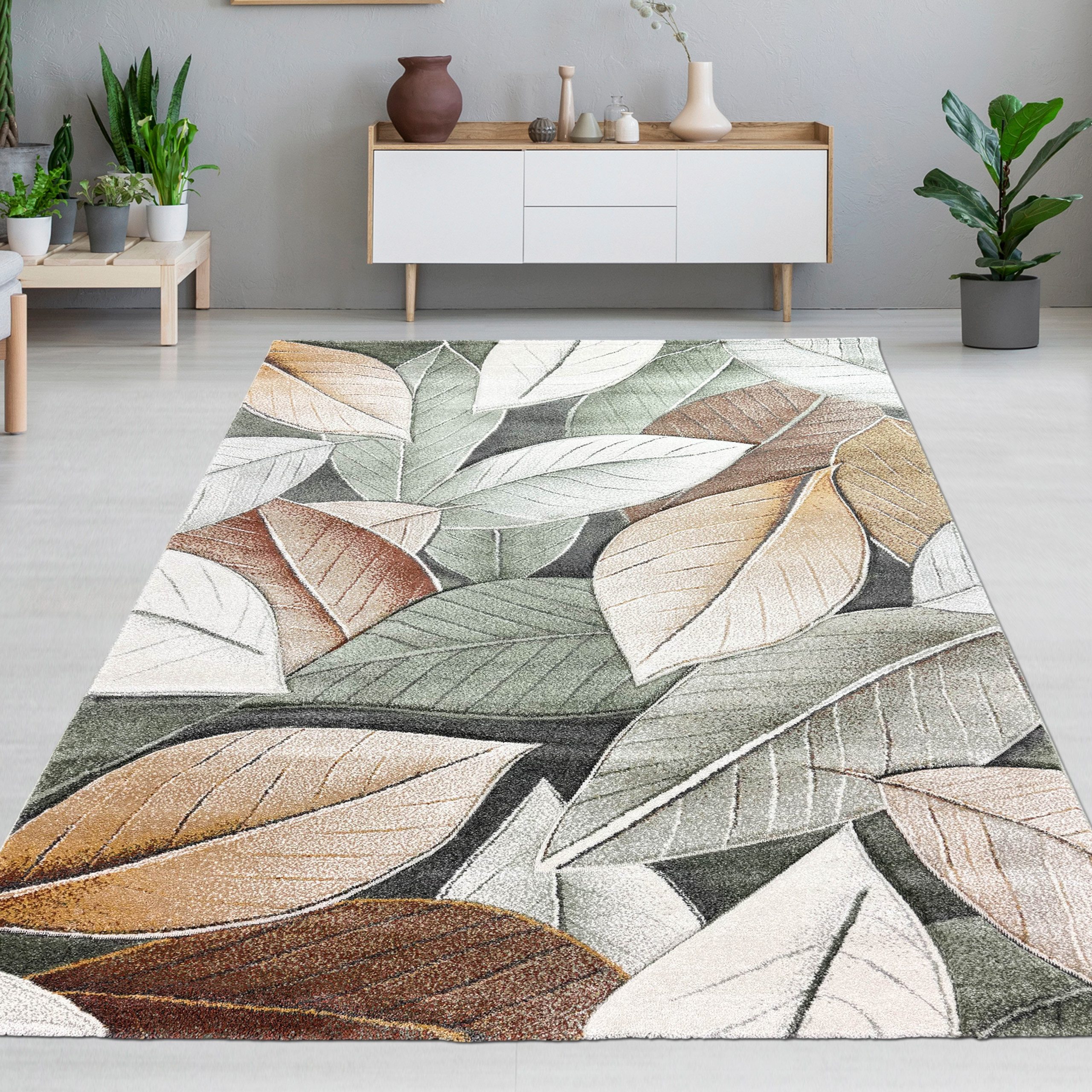 Carpetia Teppich Wohnzimmerteppich im natürlichen Look günstig online kaufen