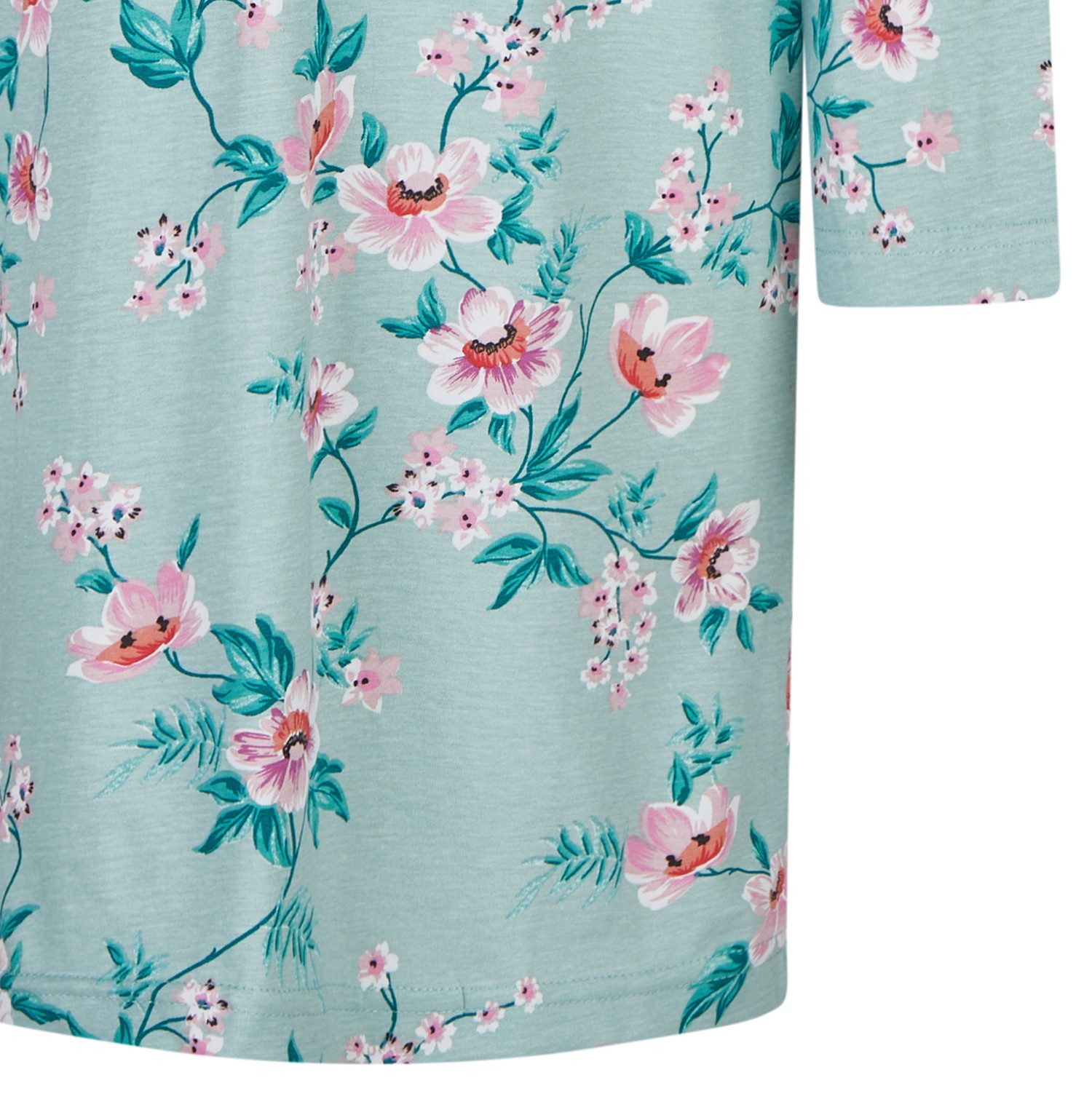comtessa Nachthemd Iceberg Buddies (1-tlg., 1-teilig) by Ascafa Mädchen Sleepshirt lang Pyjama Langarm Baumwolle – Bild 3 von 3