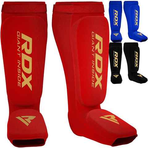 RDX Sports Schienbeinschutz RDX Schienbeinschoner Muay Thai Bein Spann Protector Kampfsport Pads