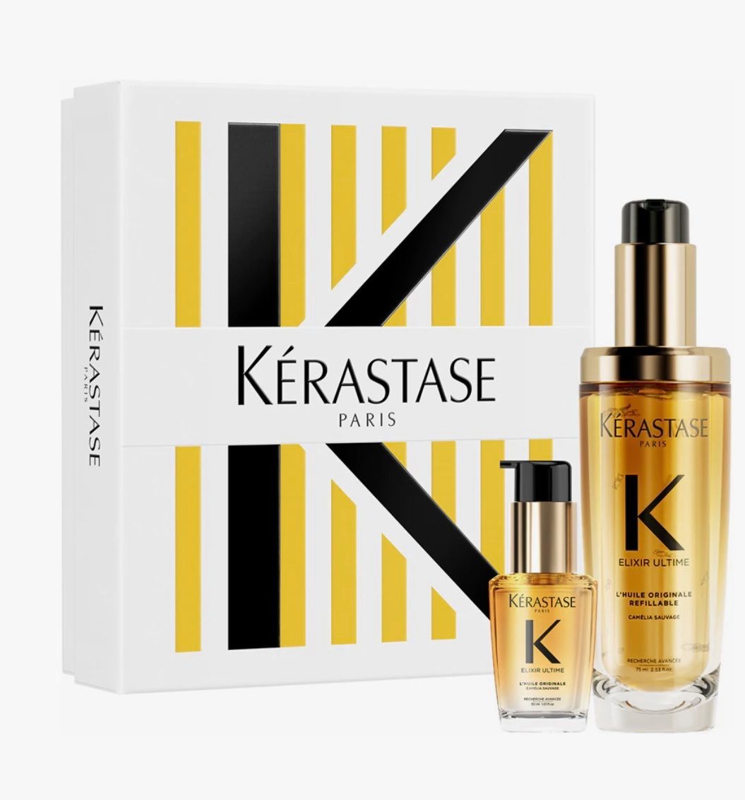 Kerastase Haarpflege-Set Kérastase Elixir Ultime Duo Spring Set, 1 x Haaröl 75 ml + 1 x Haaröl 30 ml, 2-tlg., 2-teilig