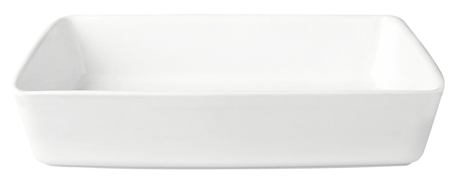 ASA SELECTION Auflaufform GRANDE, Auflaufform, Weiß, B 21 cm, Steingut
