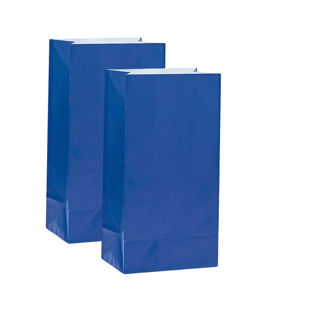 Partystrolche Tragetasche Papiertüte Geschenktüte 10 bzw. 12 Stück für kleine Geschenke