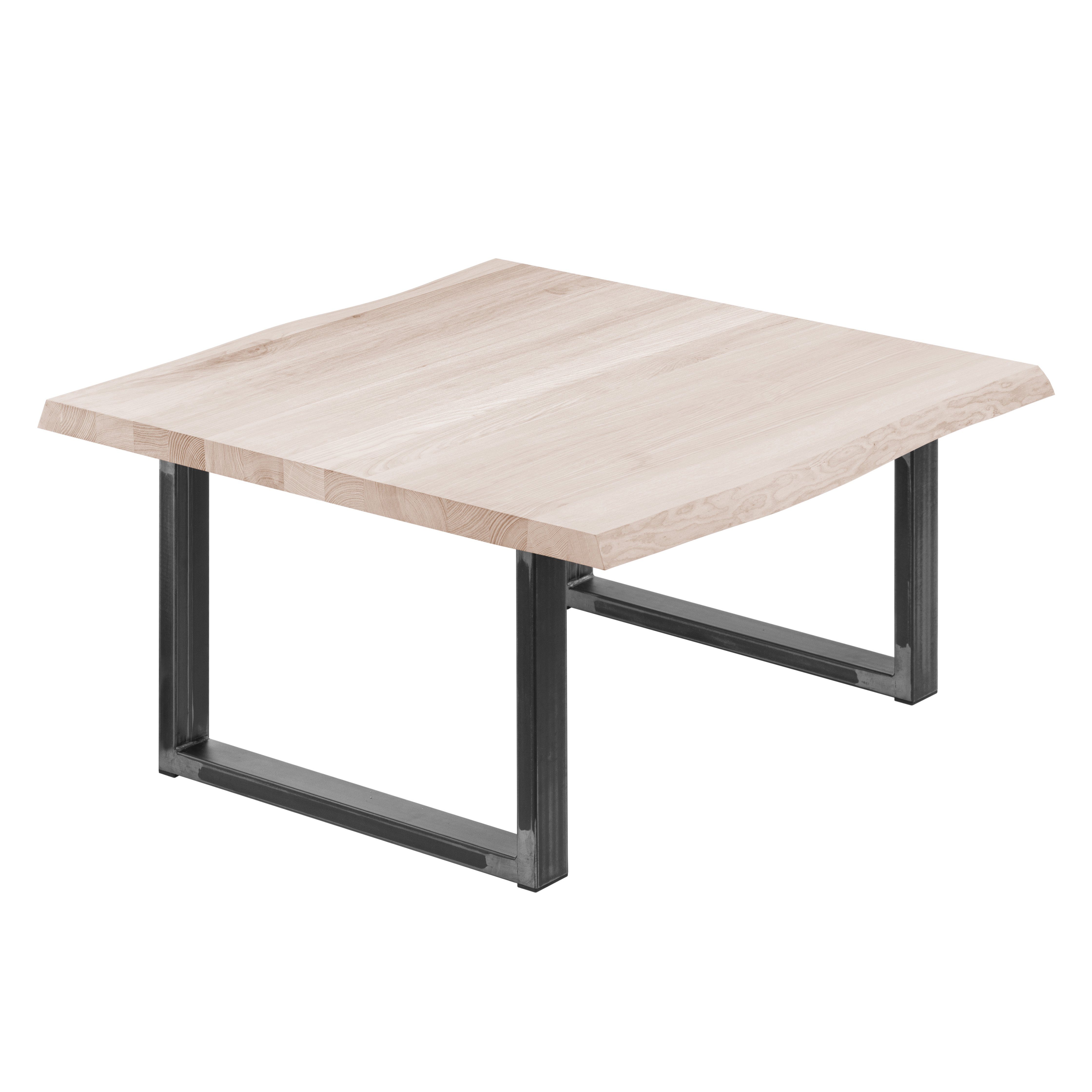 LAMO Manufaktur Baumkantentisch Loft Esstisch Massivholz günstig online kaufen