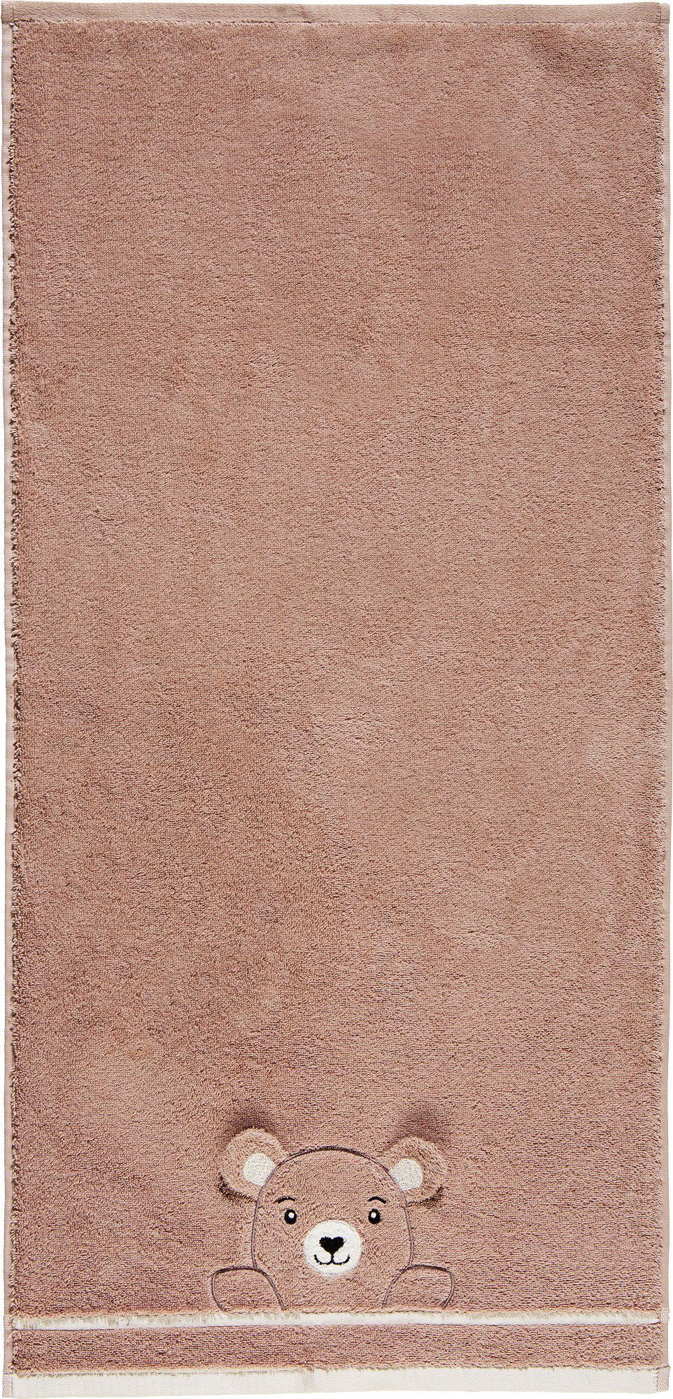 Erwin Müller Handtuch Kinder-Handtuch "Bär", Frottier, Walk-Frottier Tiermo günstig online kaufen