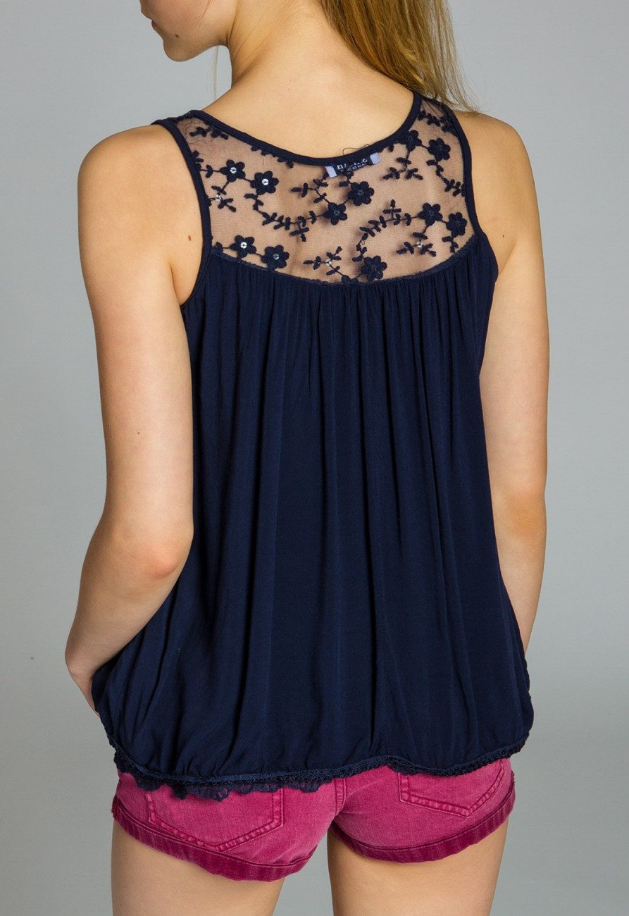 Caspar Shirtbluse SRT021 Damen Top