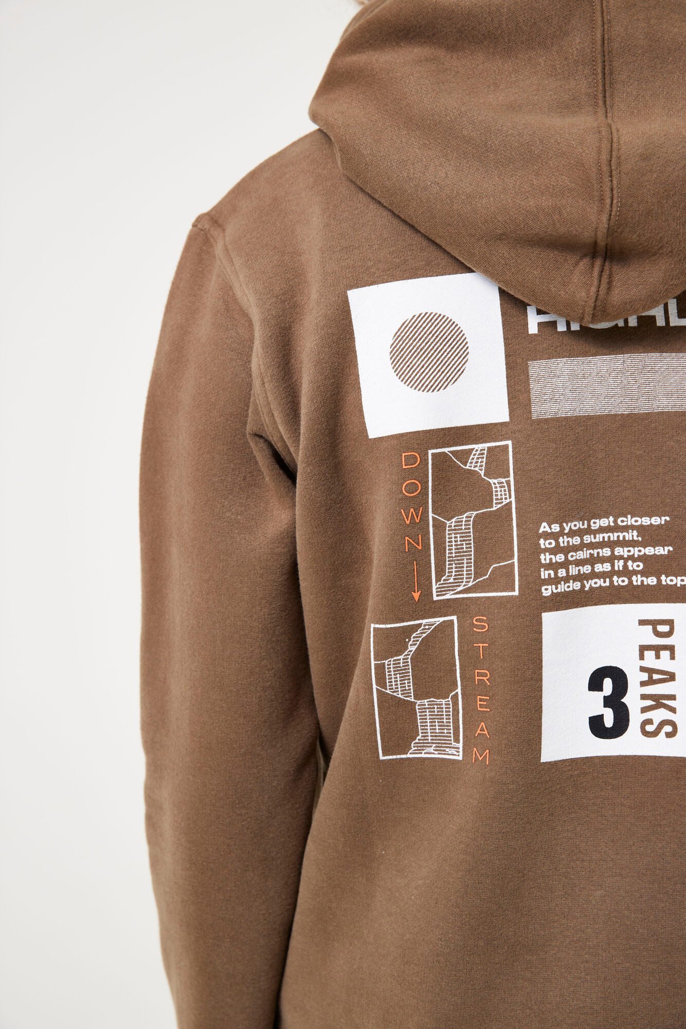 Garcia Sweatshirt mit Rückenprint