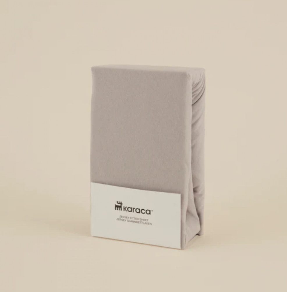 Karaca Bett-Set Karaca Home Jersey Spannbettlaken Bettlaken 160x200+30 cm, günstig online kaufen