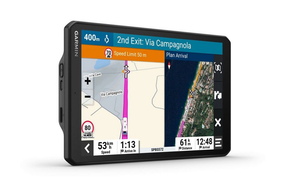 Garmin Camper 895 MT-D EU Navigationsgerät (Europa (45 Länder),  Karten-Updates, Bluetooth)