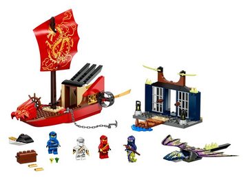 LEGO® Konstruktions-Spielset NINJAGO® 71749 Flug mit dem Ninja-Flugsegler, (147 St)