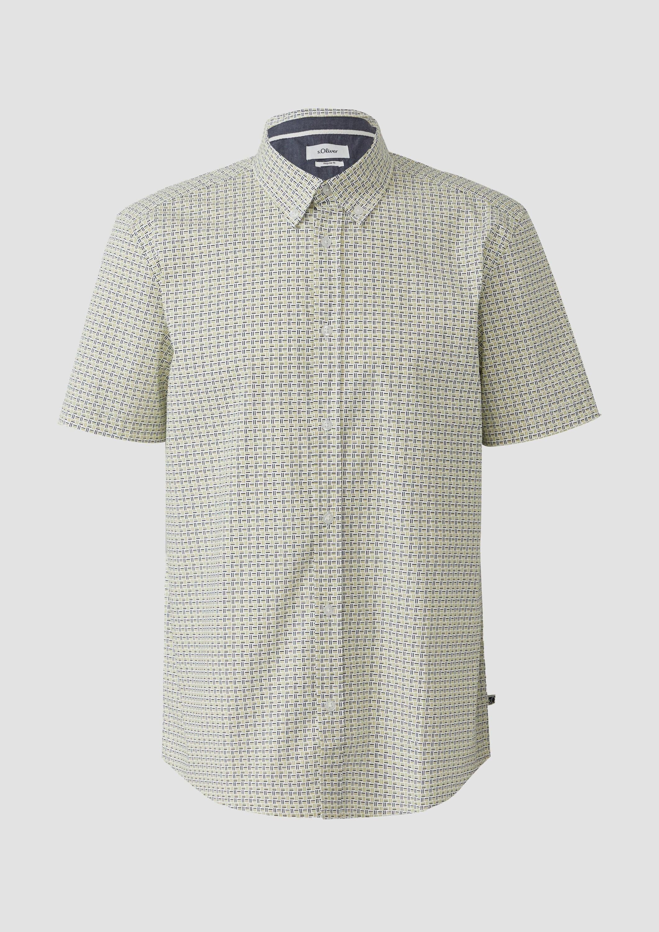 s.Oliver Kurzarmhemd Hemd (1-tlg)