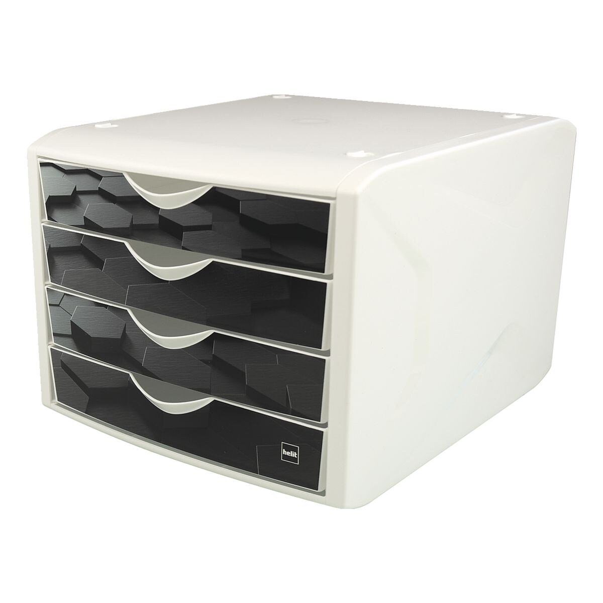 HELIT Schubladenbox the chameleon, mit 4 Schubladen, geschlossen, stapelbar