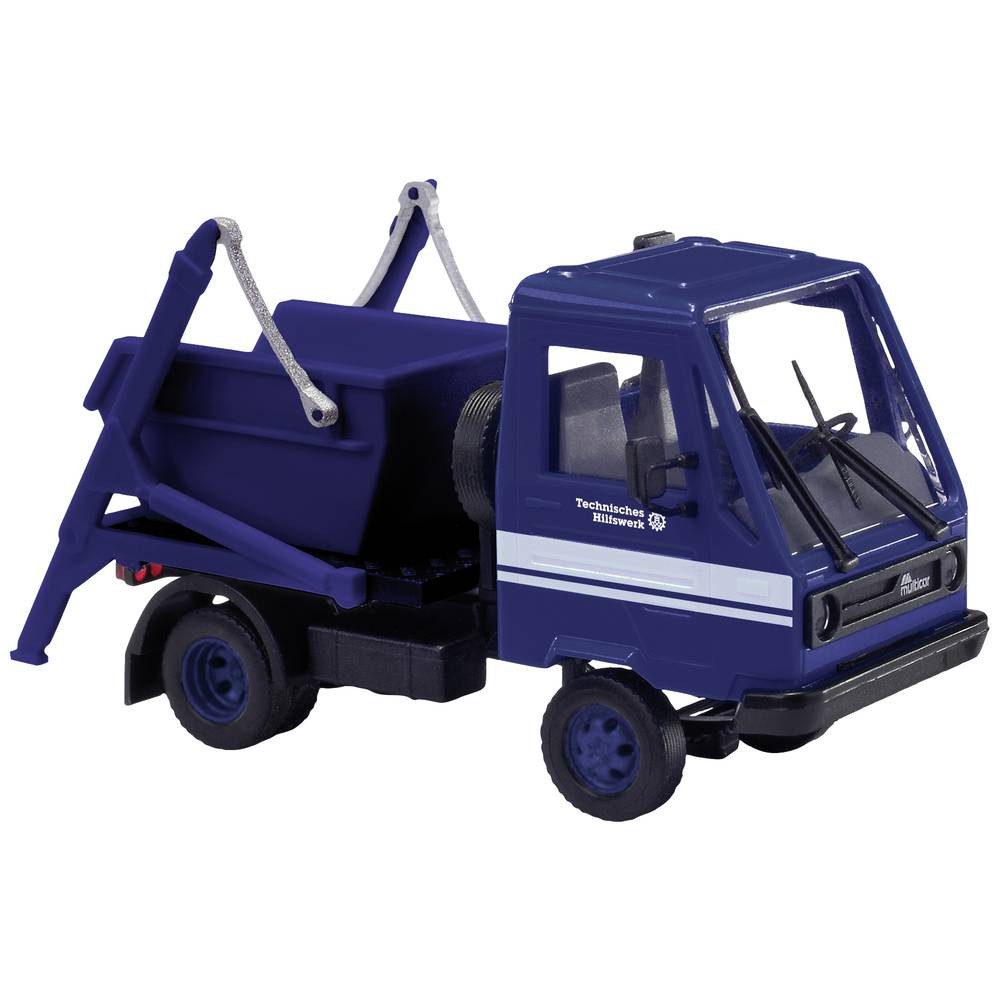 Modelleisenbahn-Straße H0 Multicar M26 Absetzkipper, THW