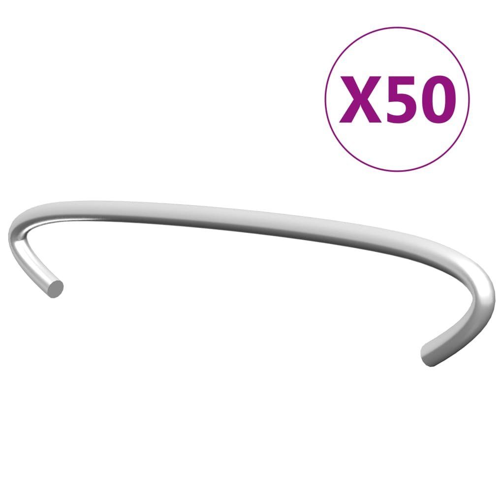 vidaXL Draht Gabionen-Distanzhalter 50 Stk. Verzinkter Stahl 10 cm, (50St)